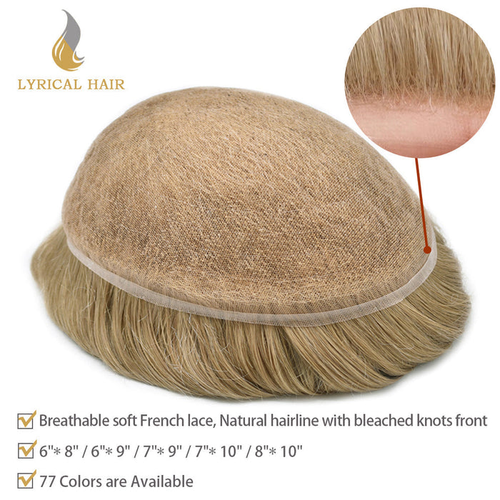 The Most Popular Men's Hair Piece in 2025: Lace Base Mens Toupee from Lyrical Hair Takes the Lead