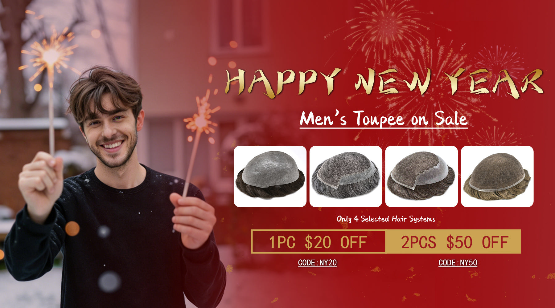 US Men’s Hairpieces 2026: Invisible Hairlines, No Slippage—Perfect for Active Guys