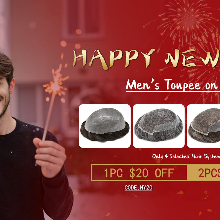 US Men’s Hairpieces 2026: Invisible Hairlines, No Slippage—Perfect for Active Guys