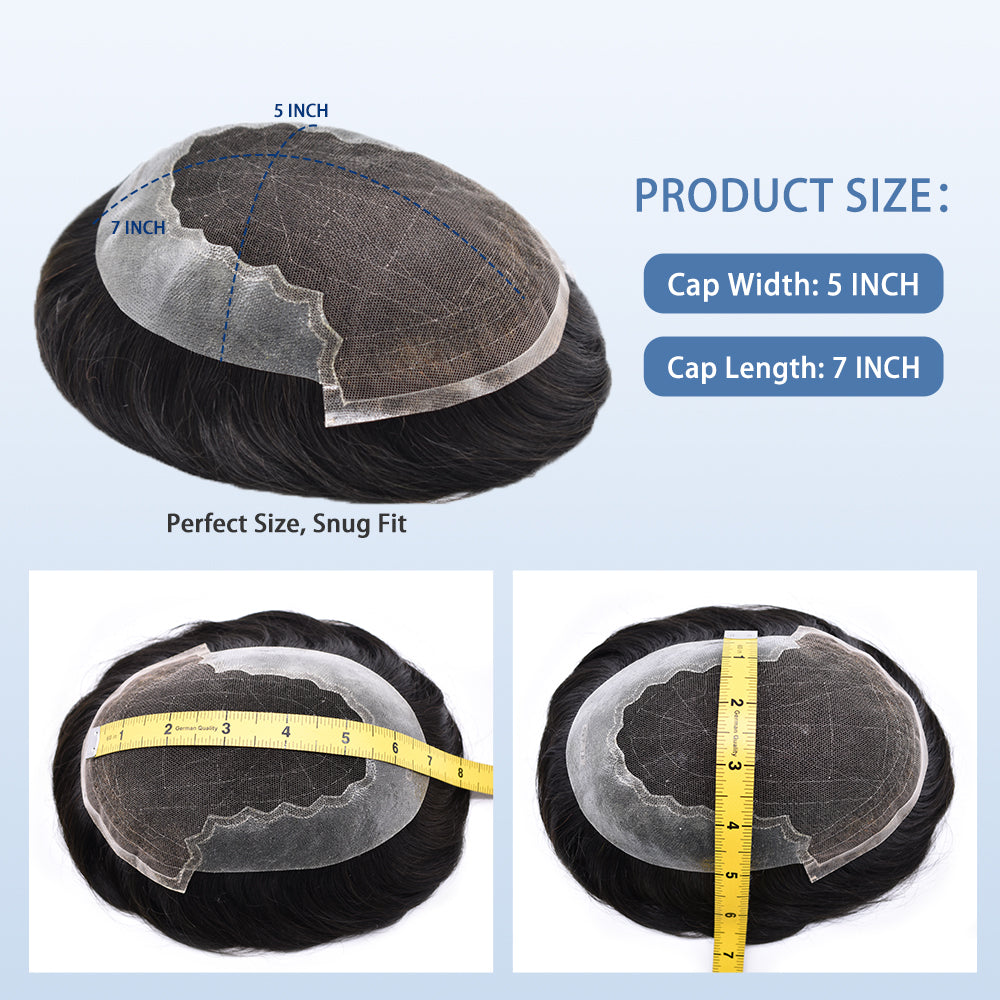 Lyrical Hair Men Toupee — Perfect for Holiday Gatherings and Family Reunions