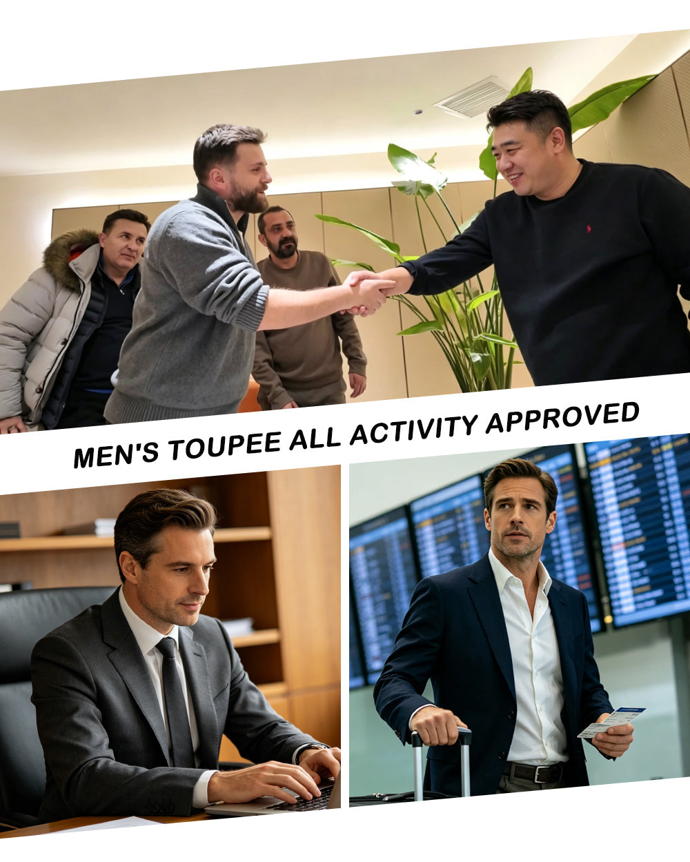 8 Reasons Why Human Hair Toupee Are Better Than Synthetic for Men