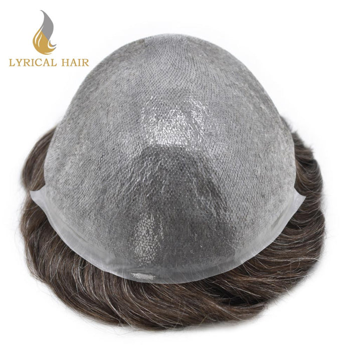 mens toupee ultra thin skin