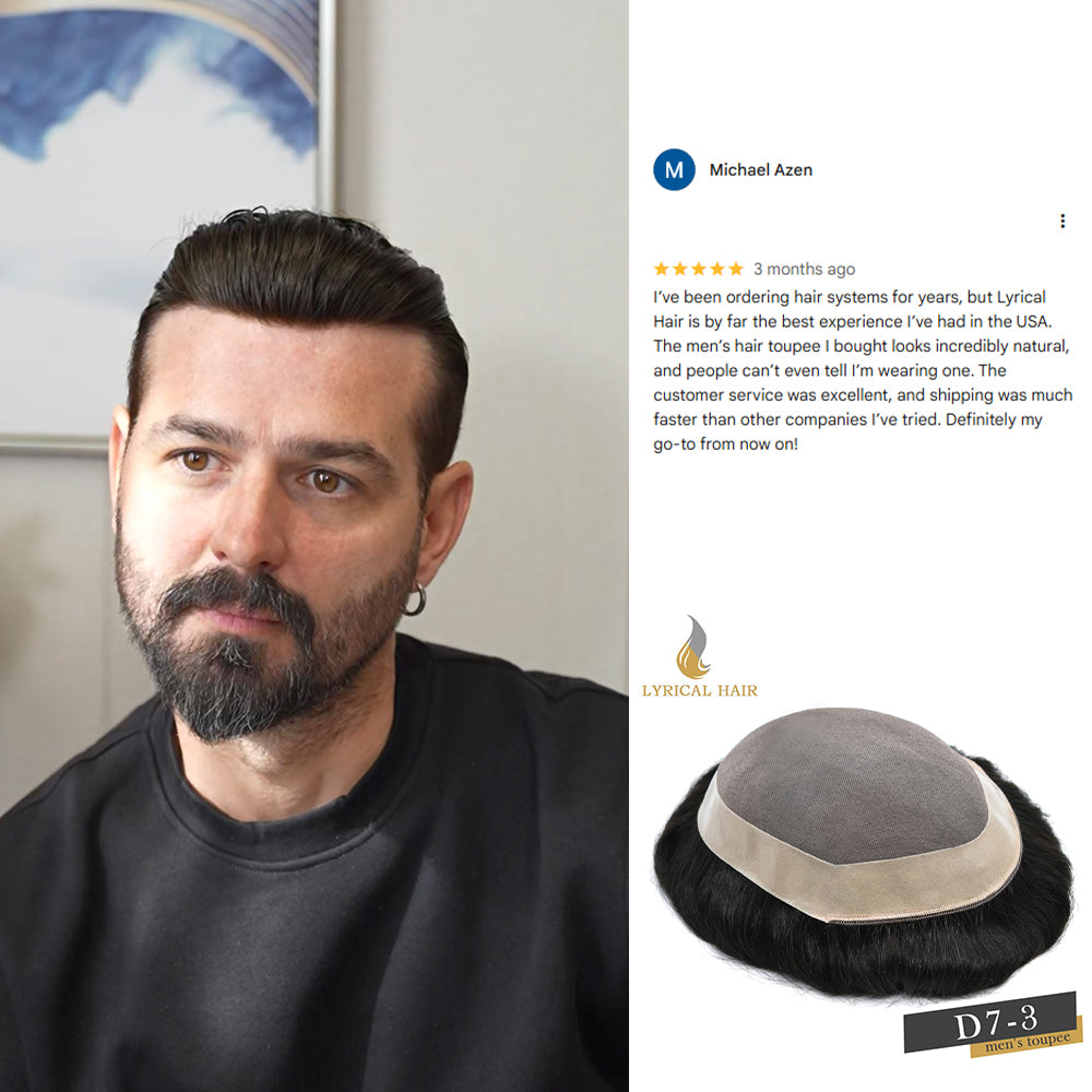 Men’s Hair Toupees That Feel Invisible: The Physics of Lightweight Design