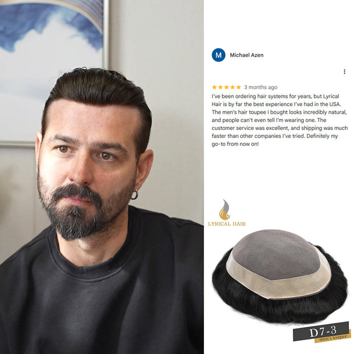 Men’s Hair Toupees That Feel Invisible: The Physics of Lightweight Design