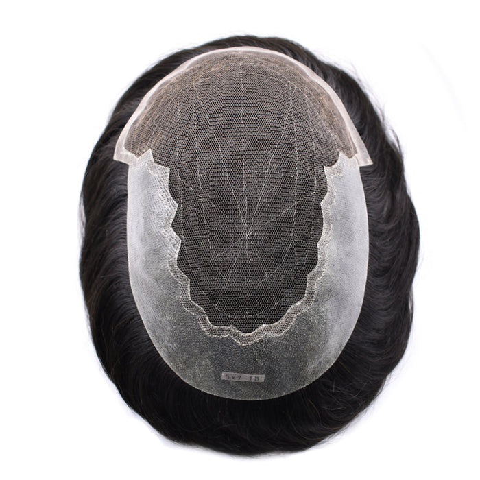 Lyrical Hair Men Toupee — Perfect for Short Rides and Outdoor Walks