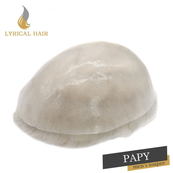 Instant Confidence for Modern Men with Lyrical Hair Men Toupee