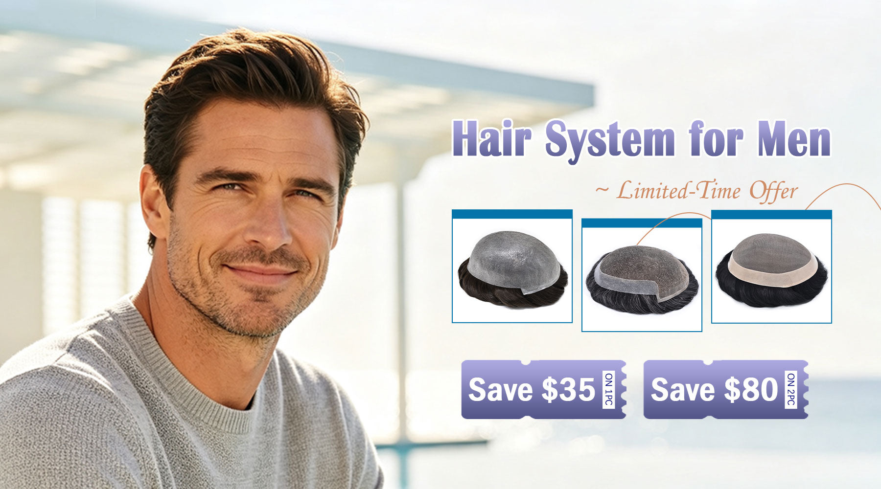 Can a Mens Hair System Look Completely Undetectable? Lyrical Hair Delivers Natural Results