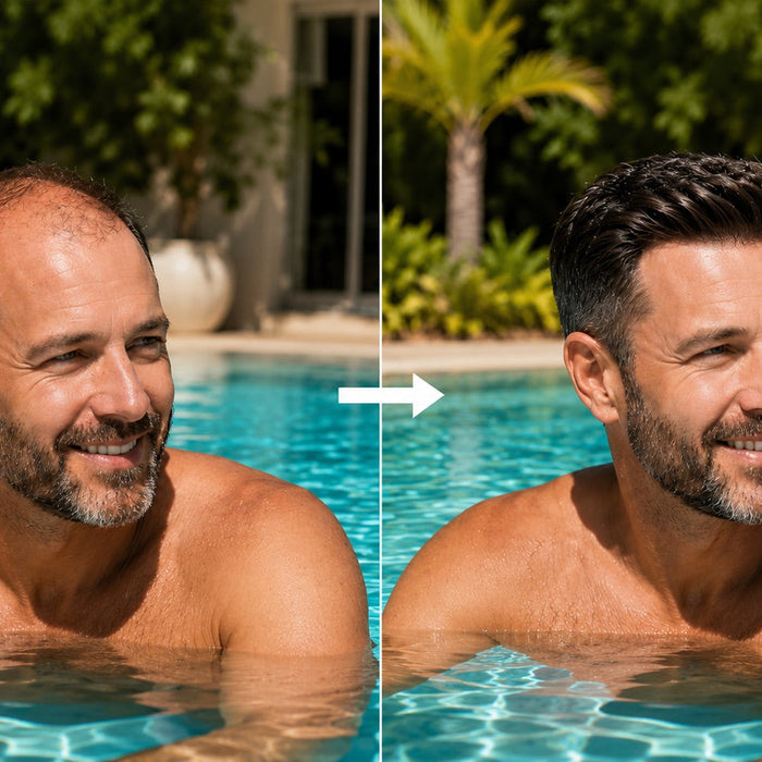Lyrical Hair Mens Toupee – Invisible, Breathable &amp; Perfect for Daily Wear