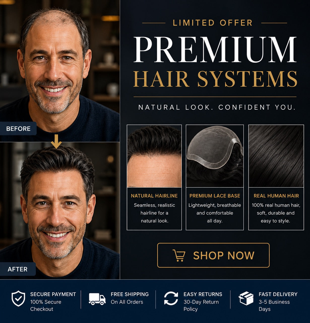 mens hairpiece