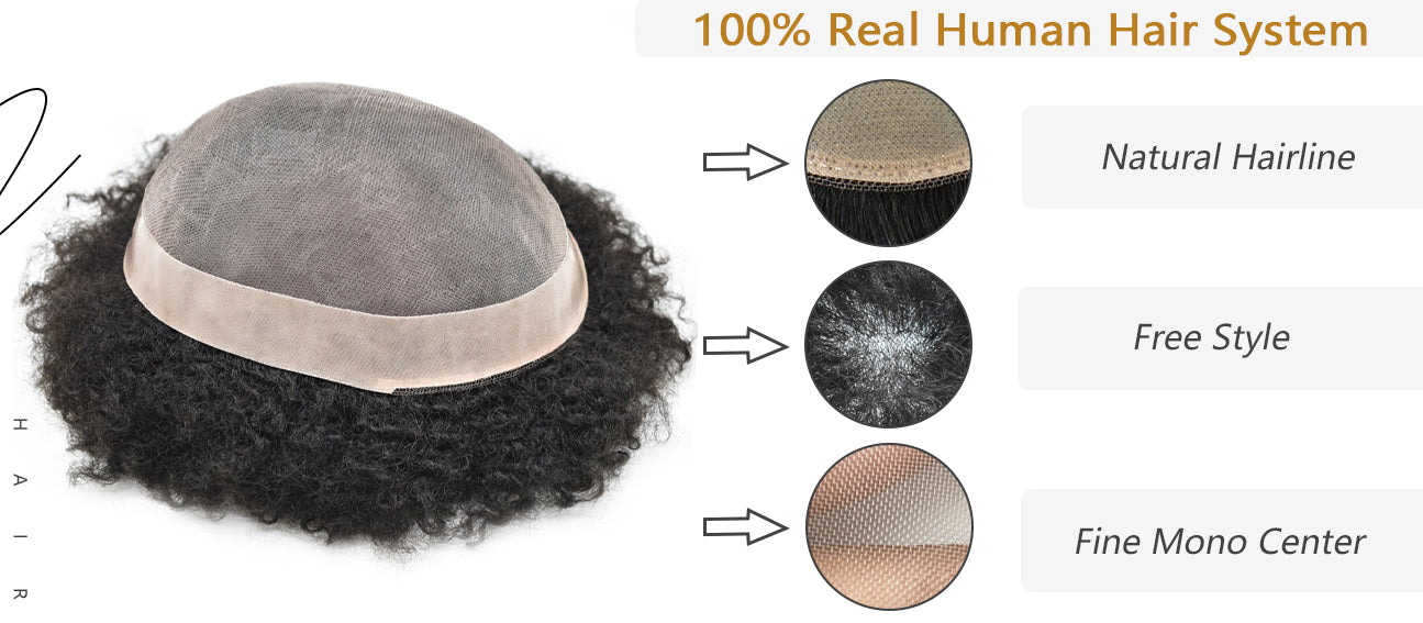 afro toupee