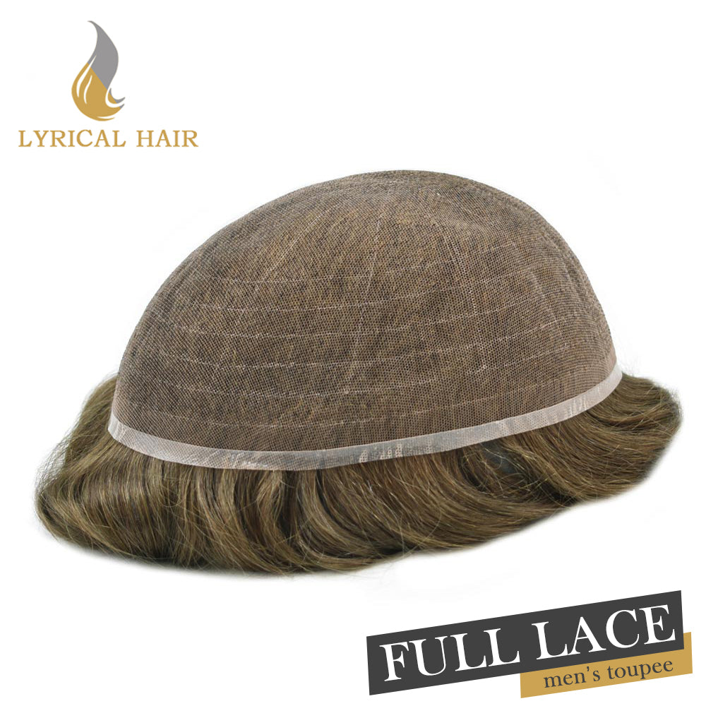 The Pinnacle of Natural Hair Solutions: Full French Lace Men's Hair Systems