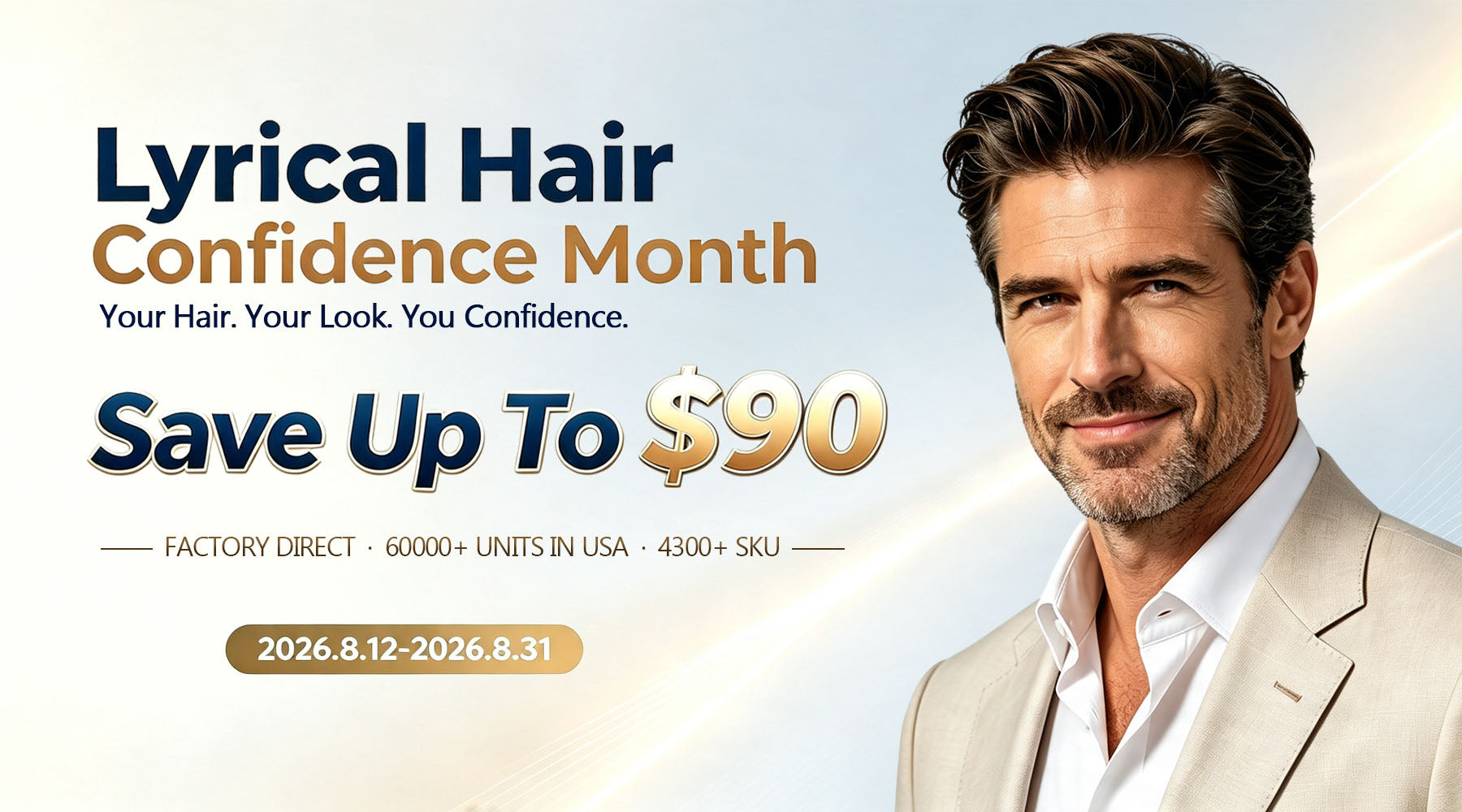 Receding Hairline? Here Is How a Custom Hair System Brings Back Your Youthful Look