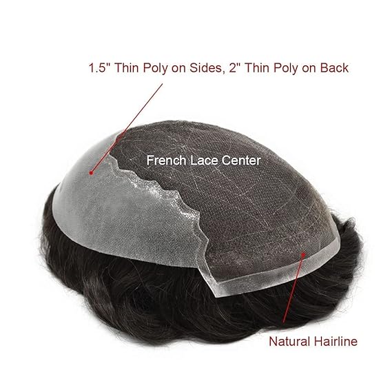 Men’s Human Hair Systems| Hair Pieces for Men| Hair Replacement Systems ...
