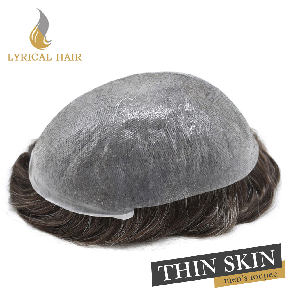 Thin Skin Mens Toupee