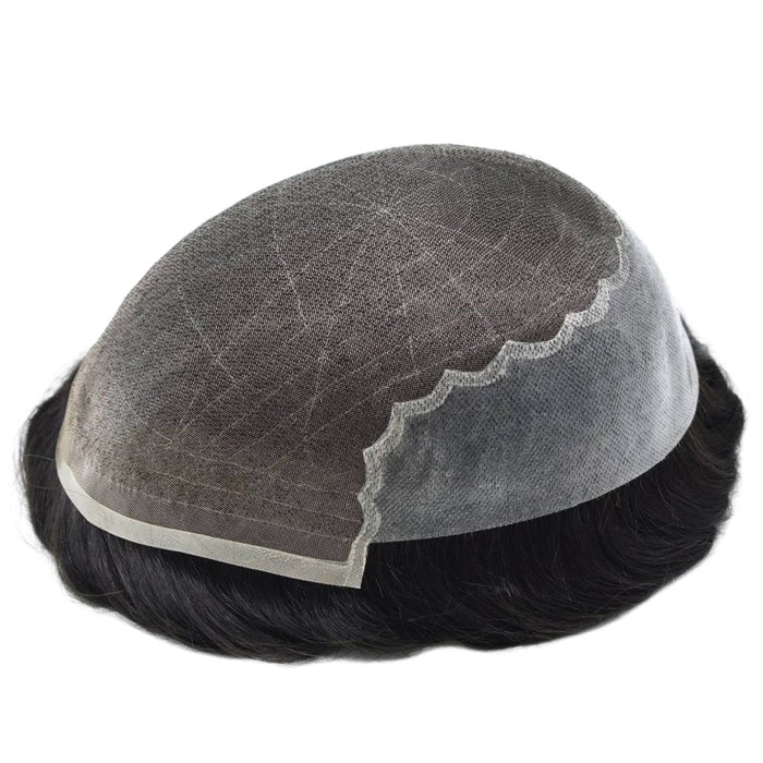 Lyrical Hair Mens Toupee – Premium Handmade Hair System for Business &amp; Daily Use