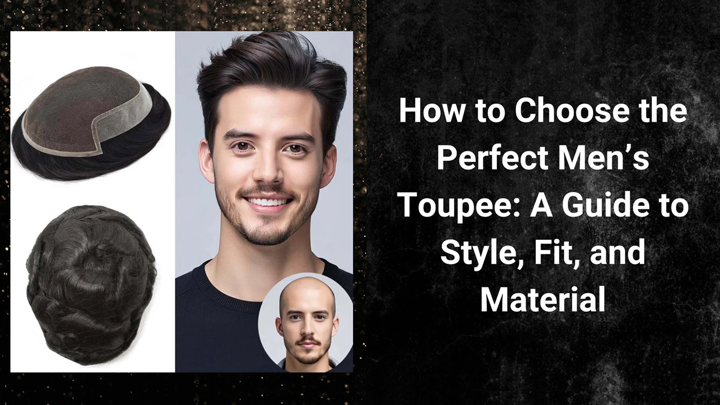 How to Choose the Perfect Men’s Toupee: A Comprehensive Guide to Style, Fit, and Material