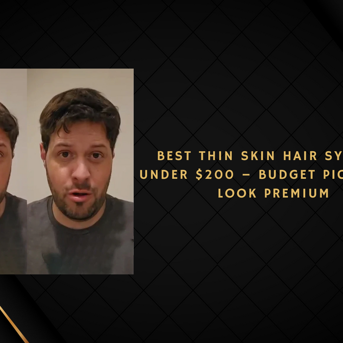 Best Thin Skin Hair Systems Under $200 – Budget Picks That Look Premium