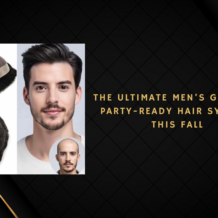 The Ultimate Men’s Guide to Party-Ready Hair Systems This Fall