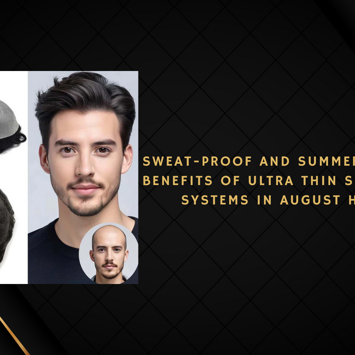 Sweat-Proof and Summer-Ready: Benefits of Ultra Thin Skin Hair Systems in August Heat