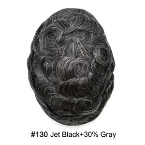 #130 Jet Black+30% Gray