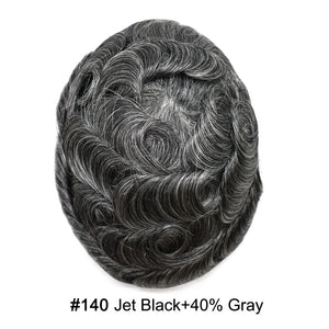 #140 Jet Black+40% Gray