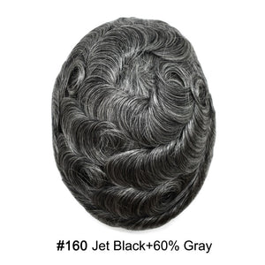 #160 Jet Black+60% Gray