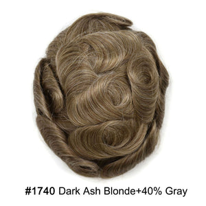 #1740 Dark Ash Blonde+40% Gray
