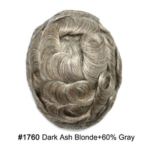 #1760 Dark Ash Blonde+60% Gray