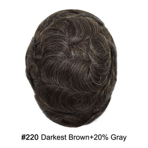 #220 Darkest Brown+20% Gray