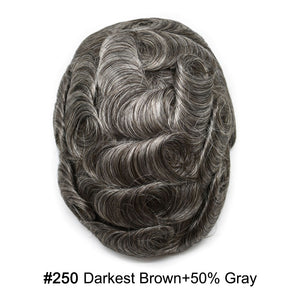 #250 Darkest Brown+50% Gray