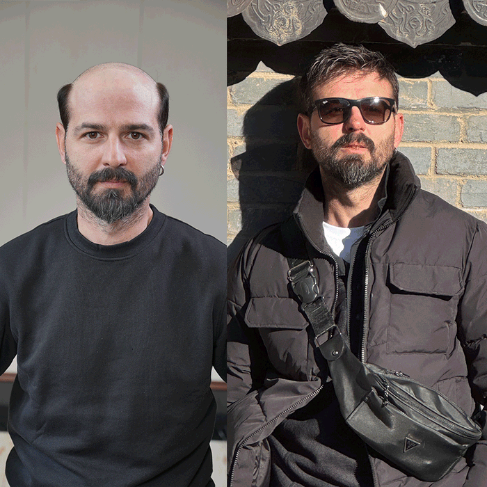 LYRICAL HAIR US STOCK Full French Lace Toupee for Men Hair System Bleached Knots Natural Hairline Mens Hair Piece|Black