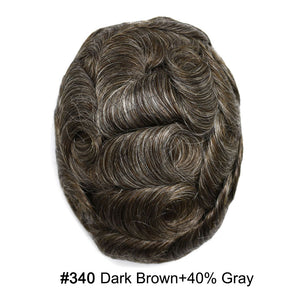 #340 Dark Brown+40% Gray