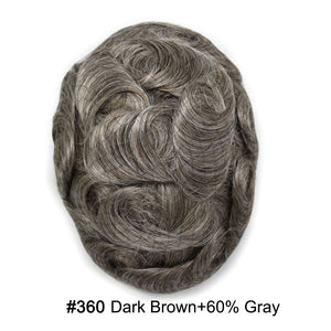 #360 Dark Brown+60% Gray