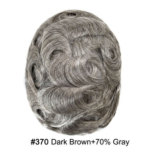 #370 Dark Brown+70% Gray