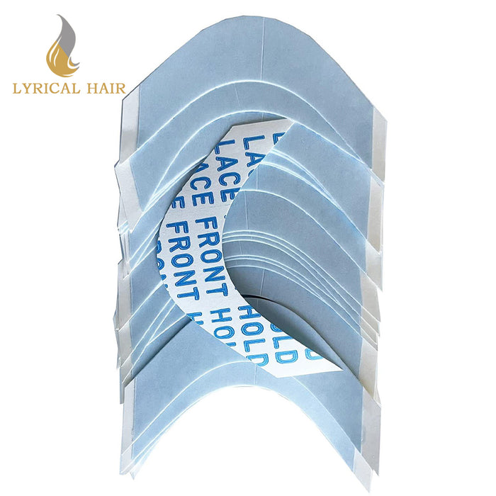 Lyricalhair Men Toupee Walker Easy Blue Tape AA Contour Tape Hair System Toupee Double Sided Tape 36pcs